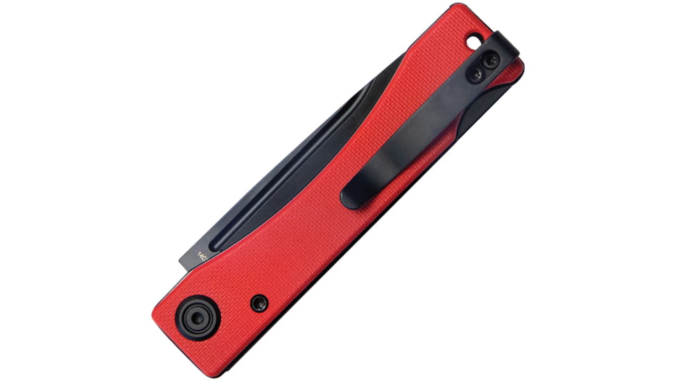 Kubey Akino Lockback. Red. Black.