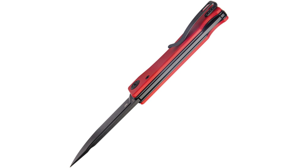 Kubey Akino Lockback. Red. Black.