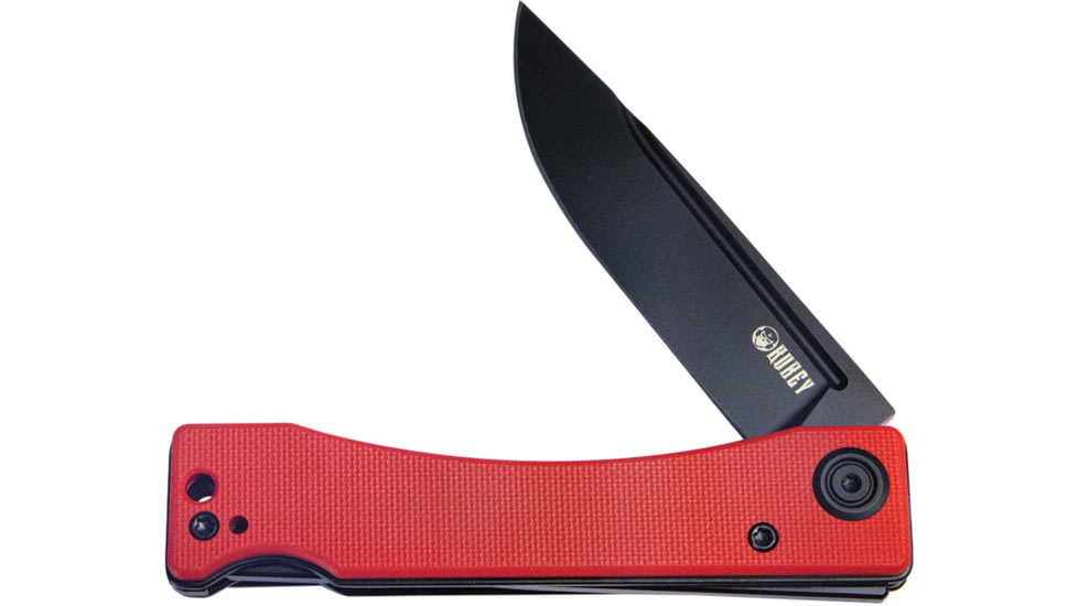Kubey Akino Lockback. Red. Black.
