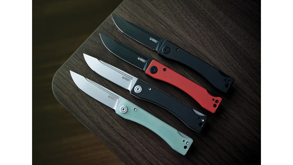 Kubey Akino Lockback. Red. Black.
