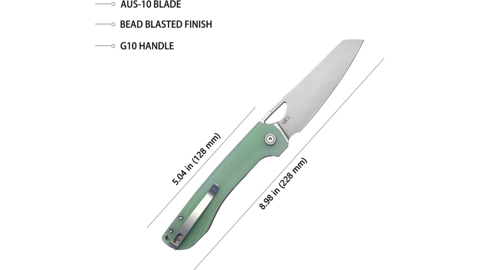 Kubey Elang Linerlock. Jade