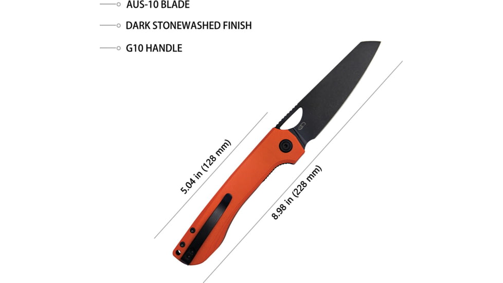 Kubey Elang. Orange Black.