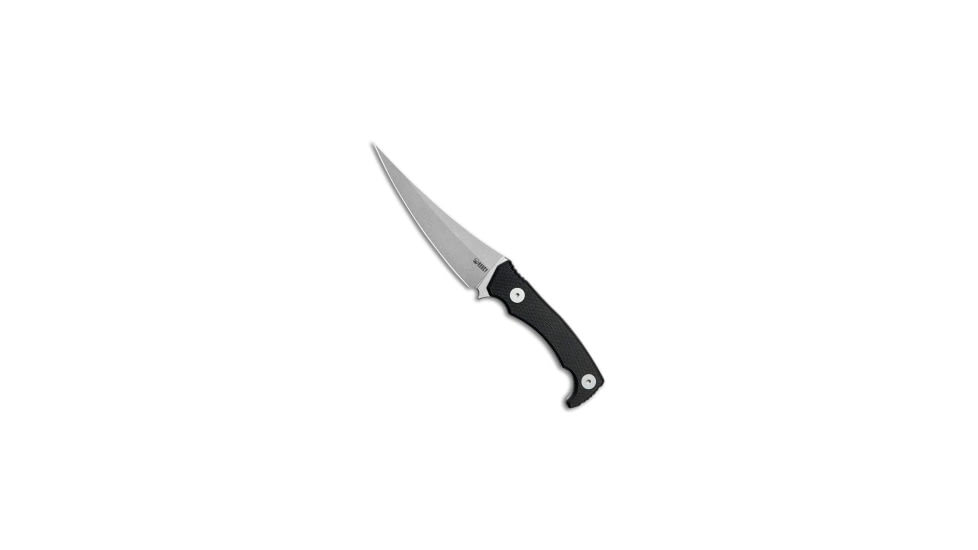 Kubey Knives Kubey Knives Sicarii Fixed Blade Knife Black G-10 4.6" SW, Black, 14C28N, adult, BHQ-227559