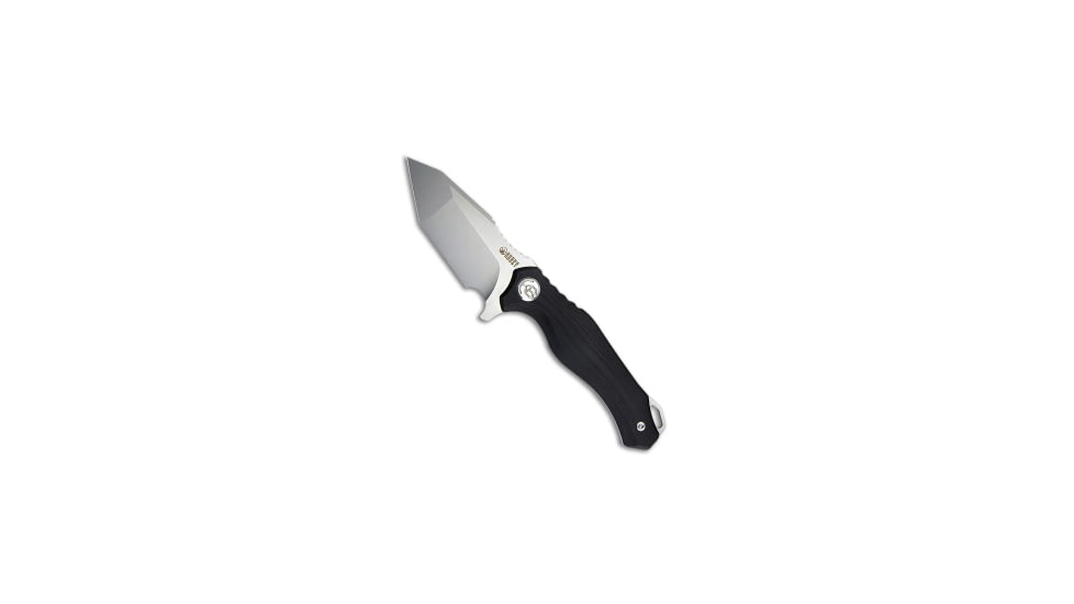 Kubey Kubey Golf EDC Fixed Blade Knife Black G-10 3.1" Bead Blast AUS-10 KU230C, Black, AUS-10, adult, BHQ-192534