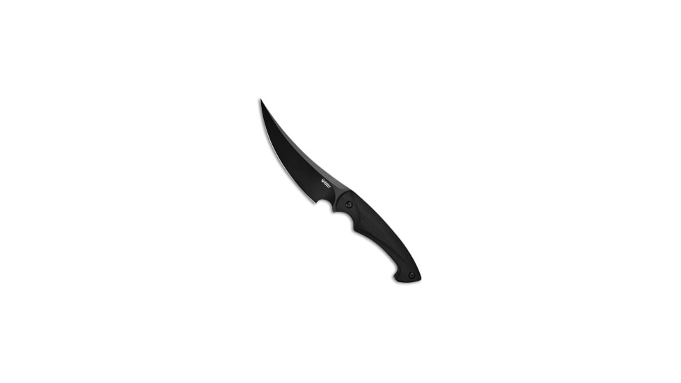 Kubey Kubey Persian Fixed Blade Knife Black G-10 5.4" Black D2 KUB231B, Black, D2, adult, BHQ-117888