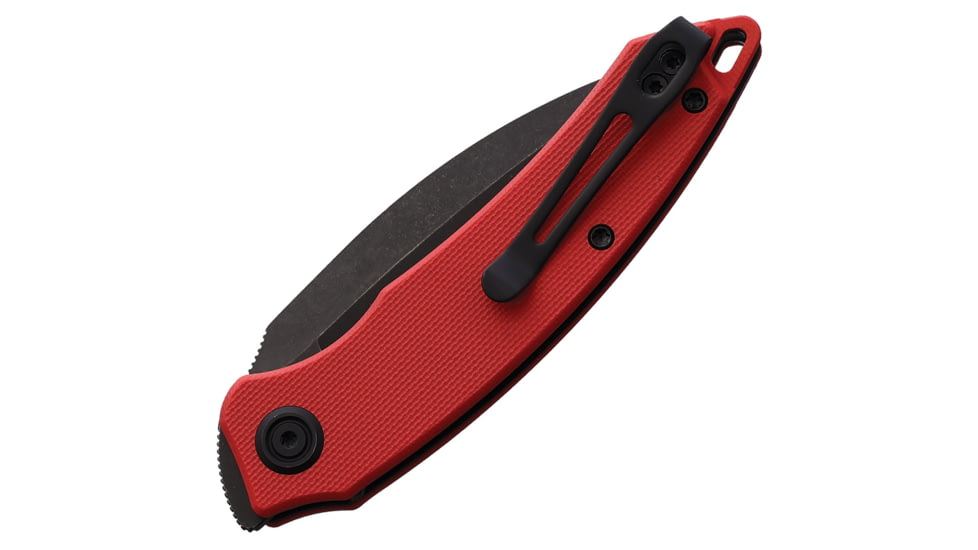Kubey Leaf Linerlock Red