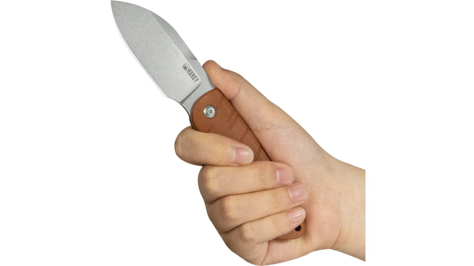 Kubey Microburst Fixed Blade Brn Mic, KUB455B