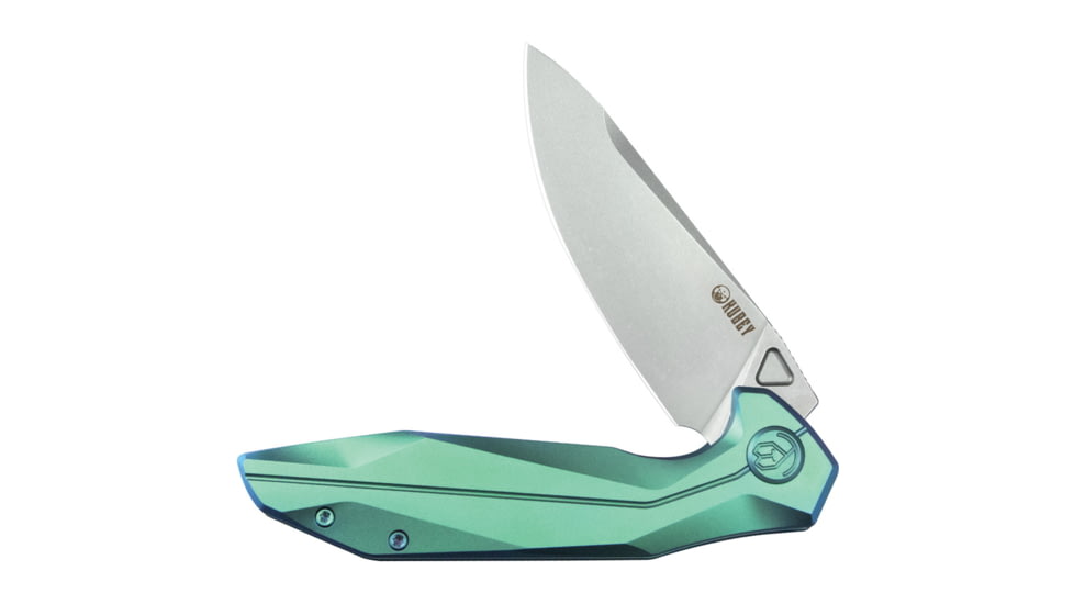 Kubey Nova Framelock Green Titanium