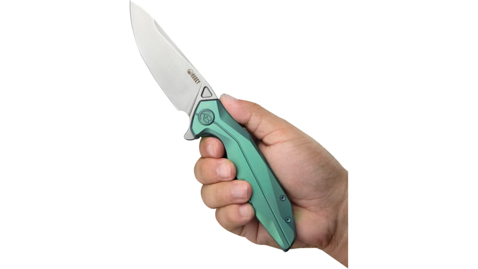 Kubey Nova Framelock Green Titanium