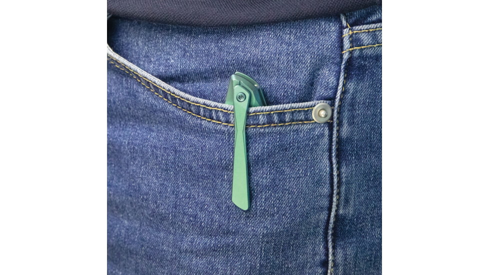 Kubey Nova Framelock Green Titanium