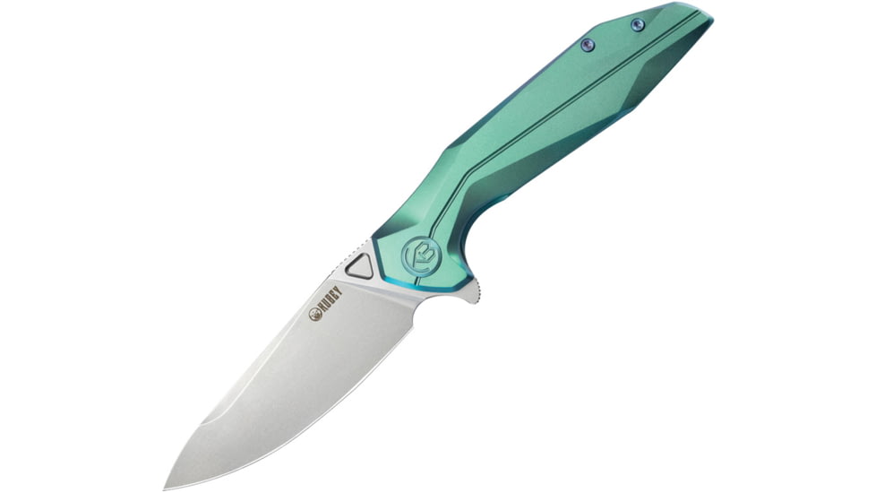 Kubey Nova Framelock Green Titanium