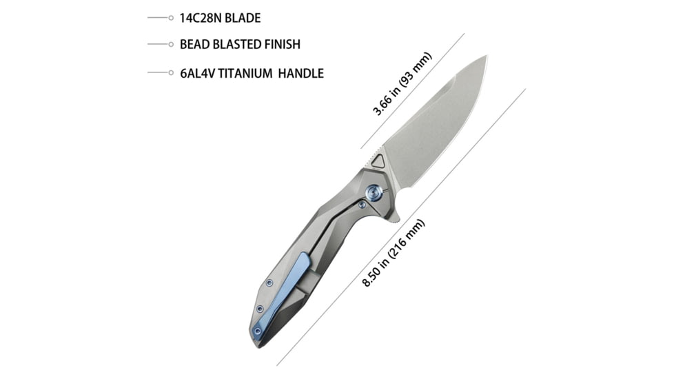 Kubey Nova Framelock Titanium