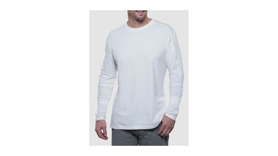 Kuhl Bravado Long Sleeve Shirt - Men's-White-Medium