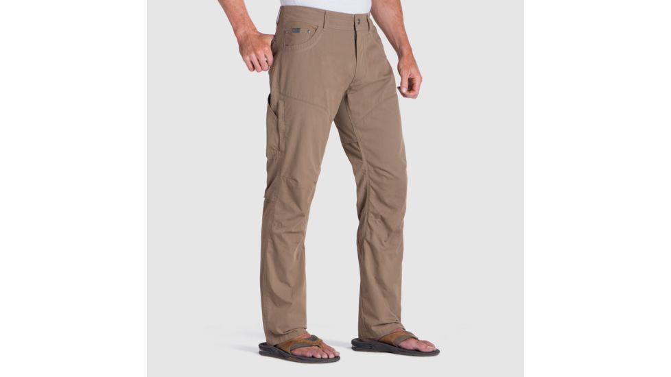 Kuhl Konfidant Air Pant - Mens-Dark Khaki-34 Waist-Short Inseam