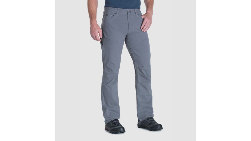Kuhl Konfidant Air Pant - Mens-Smoke-32 Waist-Short Inseam