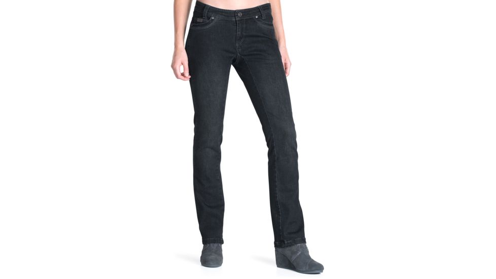 Kuhl Thermik Jean - Womens, Black, 0, Regular Inseam, 6255-BK-0-32