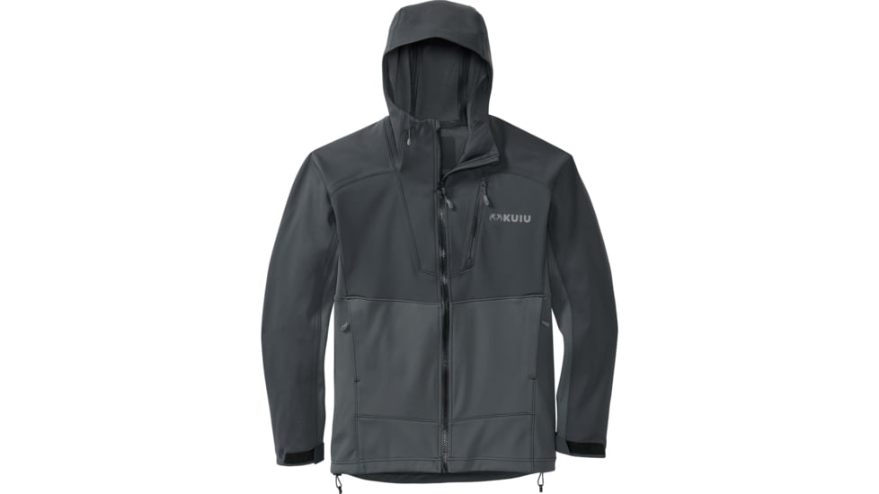 Kuiu Axis Hybrid Hooded Hunting Jacket - Mens, Gunmetal, L, 50030-GM-L