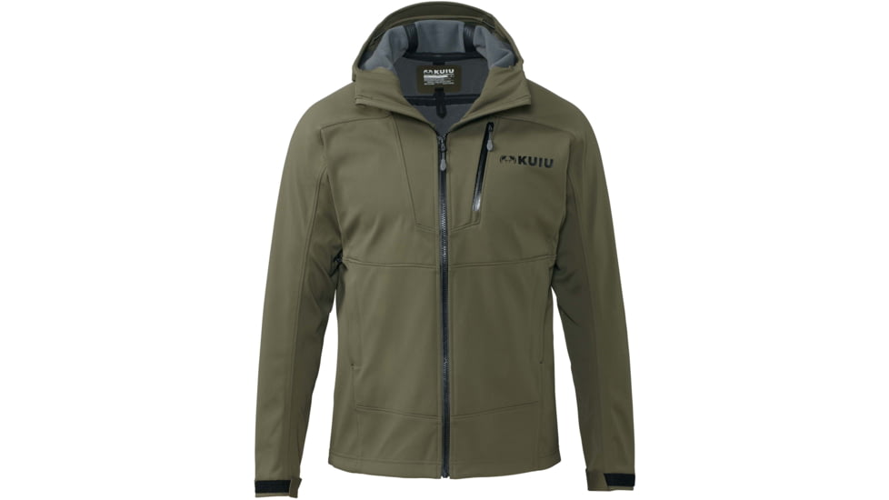 Kuiu Axis Hybrid Hooded Hunting Jacket - Mens, Olive, Small, 50030-OL-S