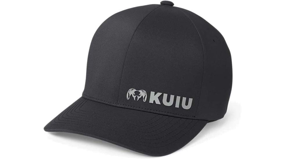 Kuiu Flexfit Delta Hat - Mens, Black, S/M, 71001-BL-S