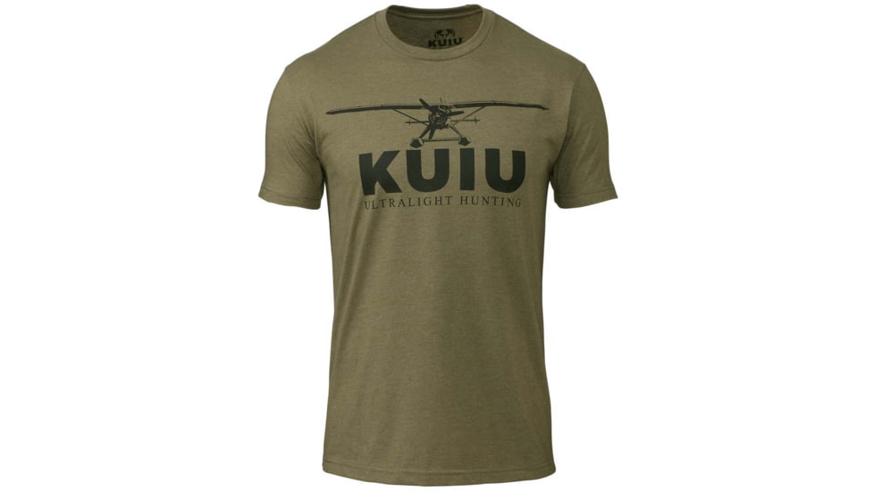 Kuiu Float Plane T-Shirt - Mens, Military Green, 3XL, 14061-MG-3XL