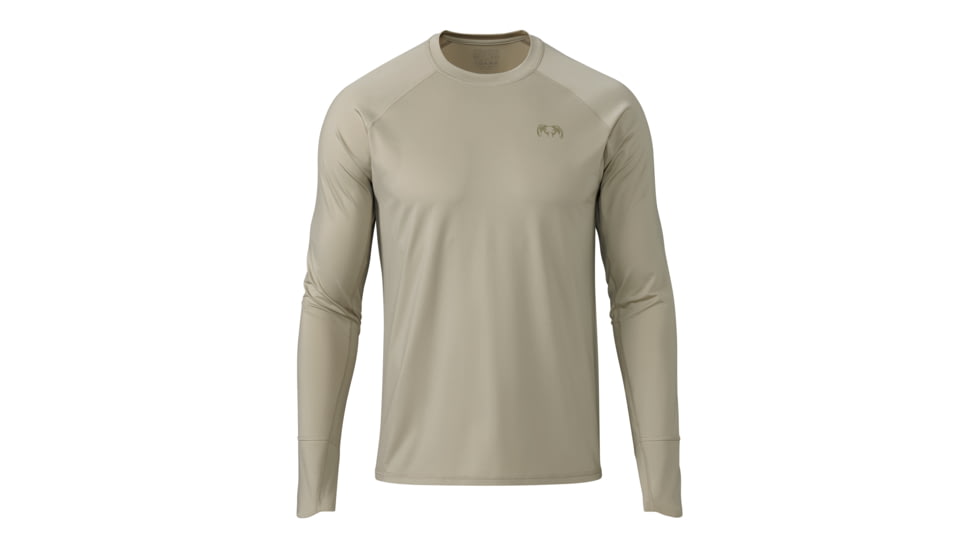 KUIU Gila Long Sleeves Crew Hunting Shirt in Sand Size 4XL C54D0726, Sand, 4XL, Adult, Male, 8171566006430