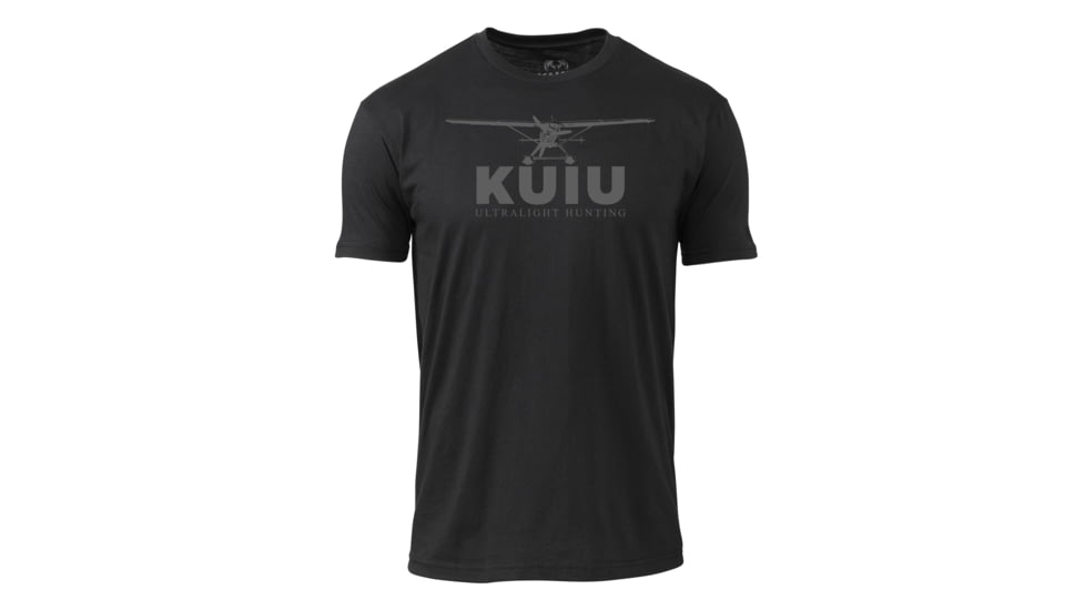 Kuiu KUIU Float Plane T-Shirt in Black Size 3XL, Black, 3XL, Cotton, Adult, Male, 6826908811422