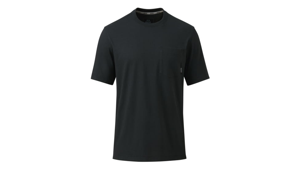 Kuiu KUIU Workgrade Short Sleeves Pocket Crew in Black Size 4XL, Black, 4XL, Cordura Fabric, Adult, Male, 8176339943582