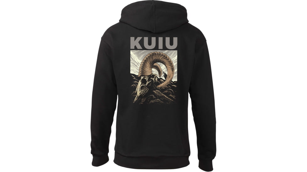 Kuiu Lone Bighorn Hoodies - Mens, Black, 3XL, 14132-BL-3XL