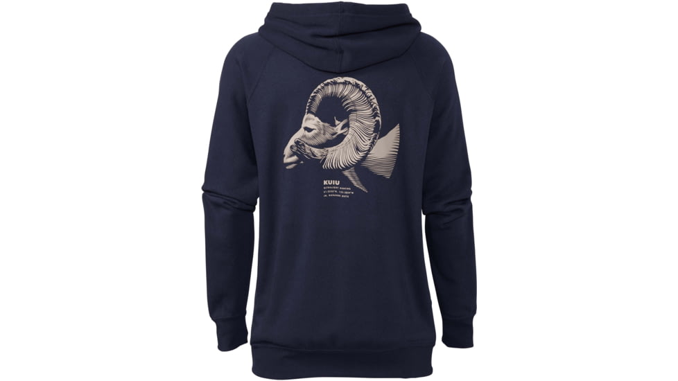 Kuiu Nahanni Butte Ram Hoodies - Womens, Navy, 2XL, 14184-NV-XXL