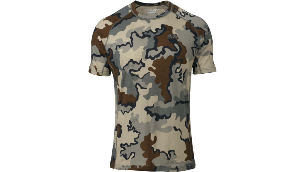 Kuiu Outlet ULTRA 125 SS Crew Hunting Shirt - Mens, Vias, 3XL, 20016-VC-3XL