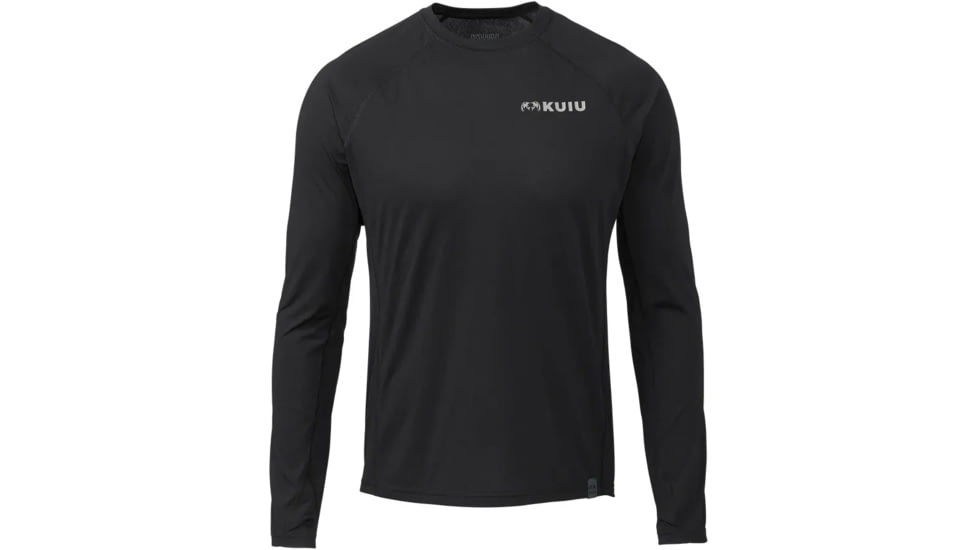 Kuiu Peloton 118 Long Sleeve Hunting Shirt - Mens, Black, 3XL, 20047-BL-3XL