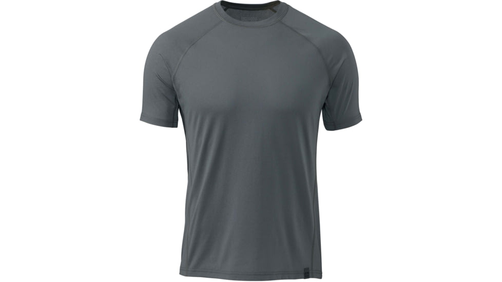 Kuiu Peloton 118 Short Sleeve Hunting Shirt - Mens, Stone, L, 20046-SN-L