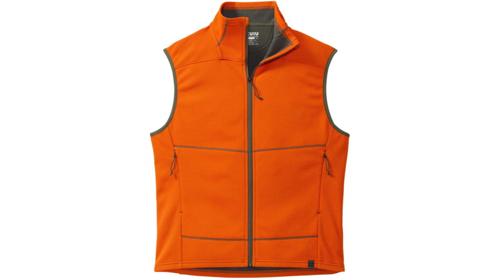Kuiu Peloton 240 Vest - Mens, Blaze Orange, L, 20033-BO-L