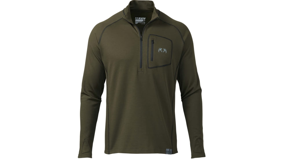 Kuiu PRO Merino 200 Hunting Shirt - Mens, Loden, XXL, 22003-LD-XXL