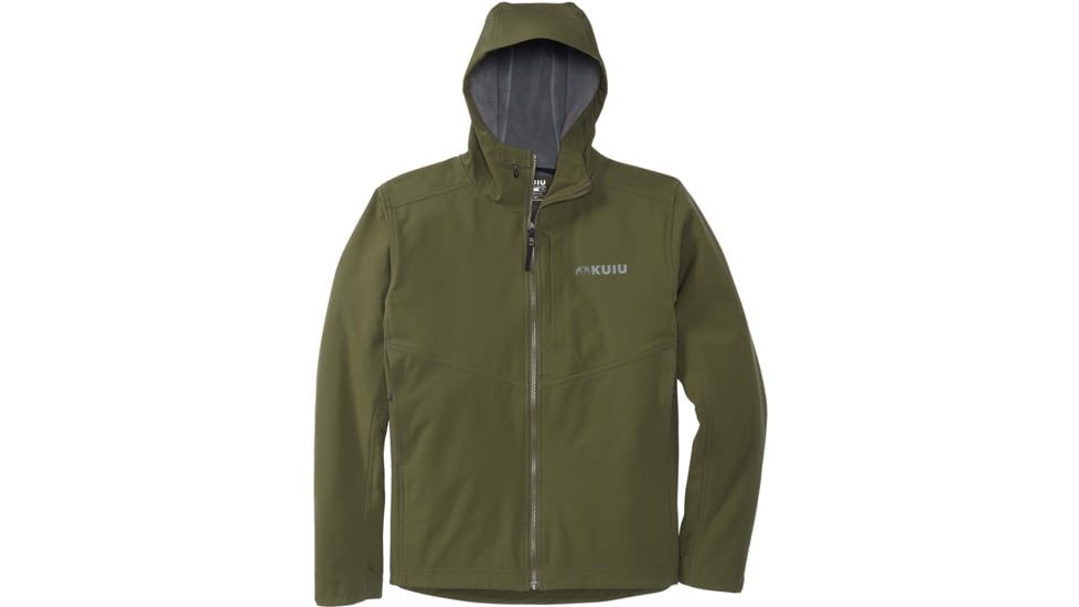 Kuiu Rubicon Hooded Hunting Jacket - Mens, Olive, XXL, 14010-OL-XXL