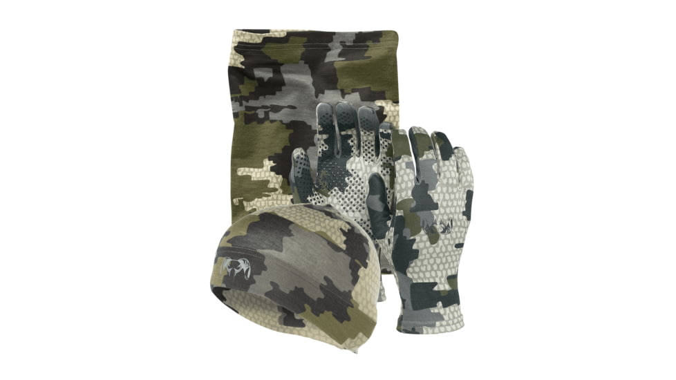 KUIU Stay Warm Gift Set in Verde Size 2XL F8D0067D, Verde, 2XL, Merino, Adult, Unisex, 7616027590814