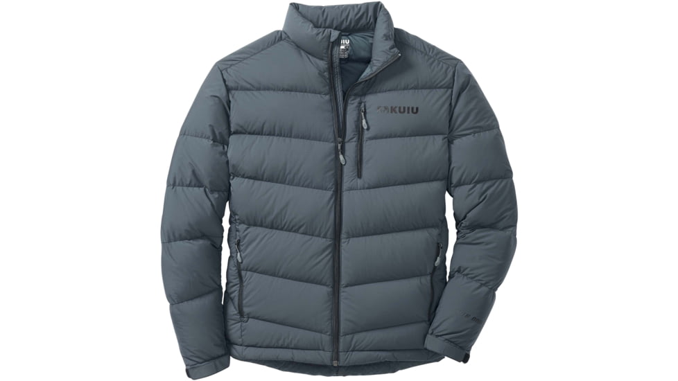 Kuiu Super Down PRO Hunting Jacket - Mens, Gunmetal, XL, 13014-GM-XL