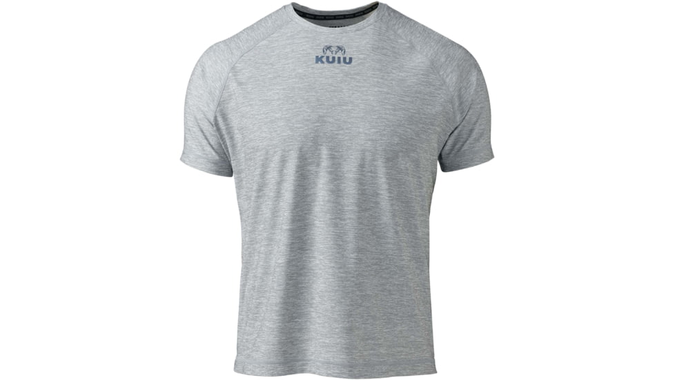Kuiu Training Tech Shirt - Mens, Heather Grey, XL, 98013-HG-XL