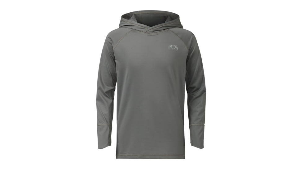 KUIU Youth Gila Long Sleeves Hunting Hoodie in Stone Large 7BFAF8D3, Stone, L, Adult, Unisex, 8173320700062