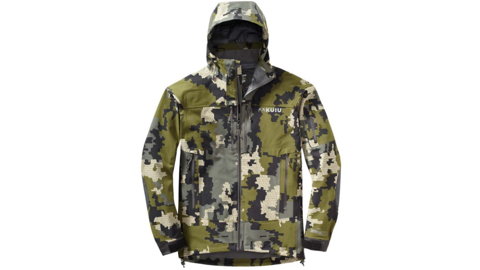 Kuiu Yukon Waterproof Rain Hunting Jacket - Mens, Camo, XXL, 50005-V2-XXL