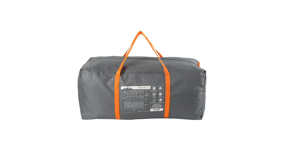 Kuma Outdoor Gear Bear Den Cabin 9 Tent