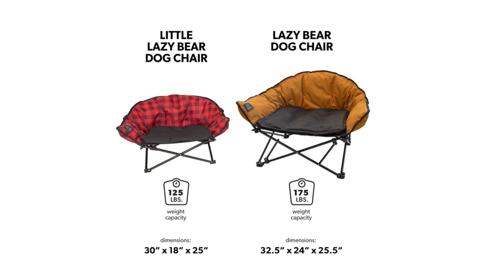Kuma Outdoor Gear Lazy Bear Dog Chair, Bed