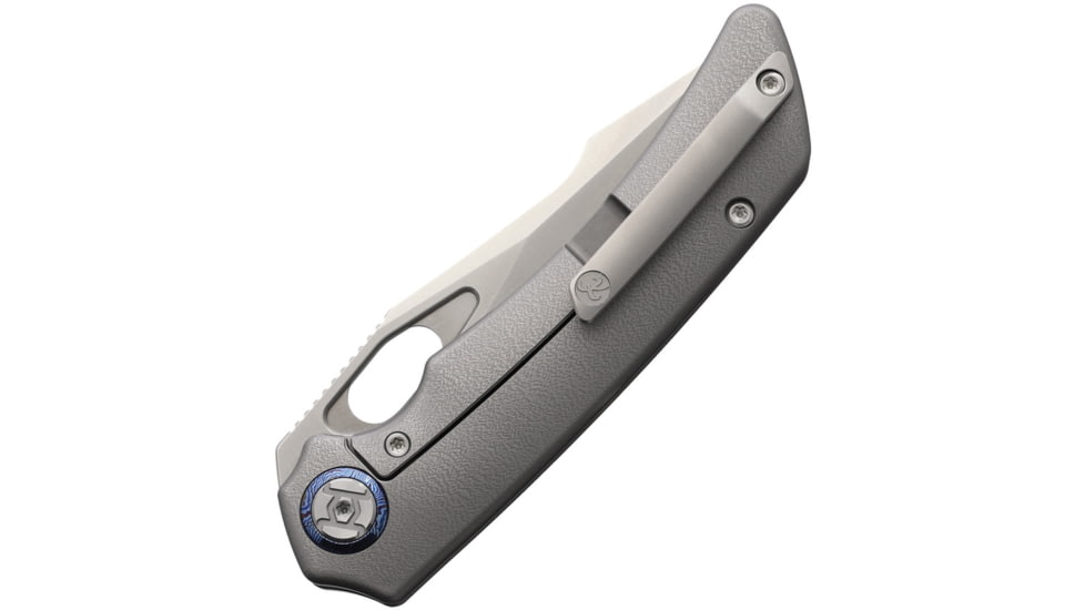 Kunwu Knives Jericho Framelock Timascus, KUNK713T2