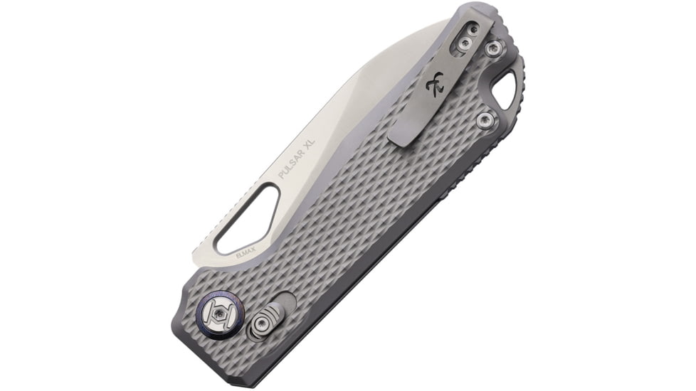 Kunwu Knives Pulsar XT Lock Satin Ti, KUNX705XLT1