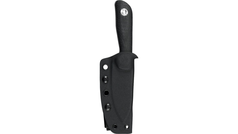 Kunwu Knives Stiffy P Fixed Blade Black, KUNF705BK2