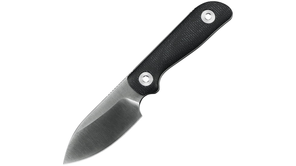Kunwu Knives Stiffy P Fixed Blade Black, KUNF705BK2