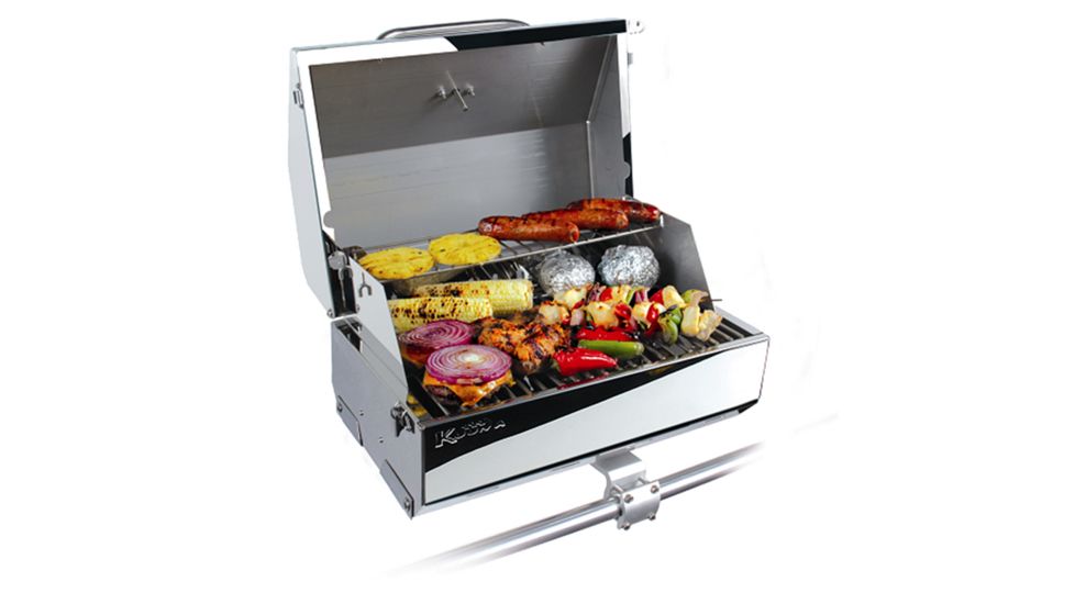 Kuuma Products Elite 216 Gas Grill - 216&quot; Cooking Surface - Stainless Steel 57045