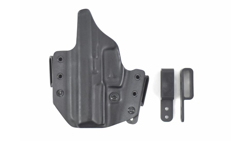 L.A.G. Tactical The Defender - IWB/OWB Combo Holster RH for Sig P365, Black, Right Hand 811256027051