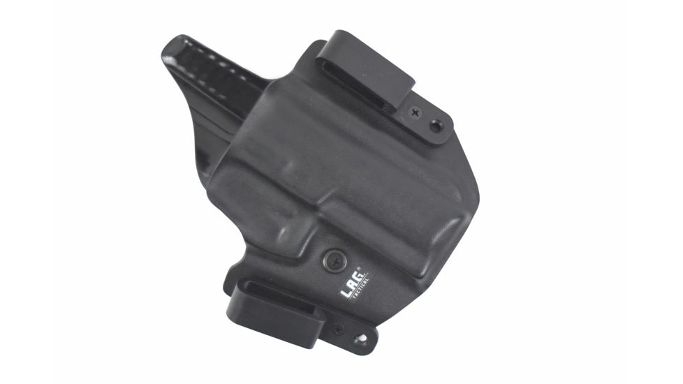 L.A.G. Tactical The Defender - IWB/OWB Combo Holster RH for Sig P365, Black, Right Hand 811256027051