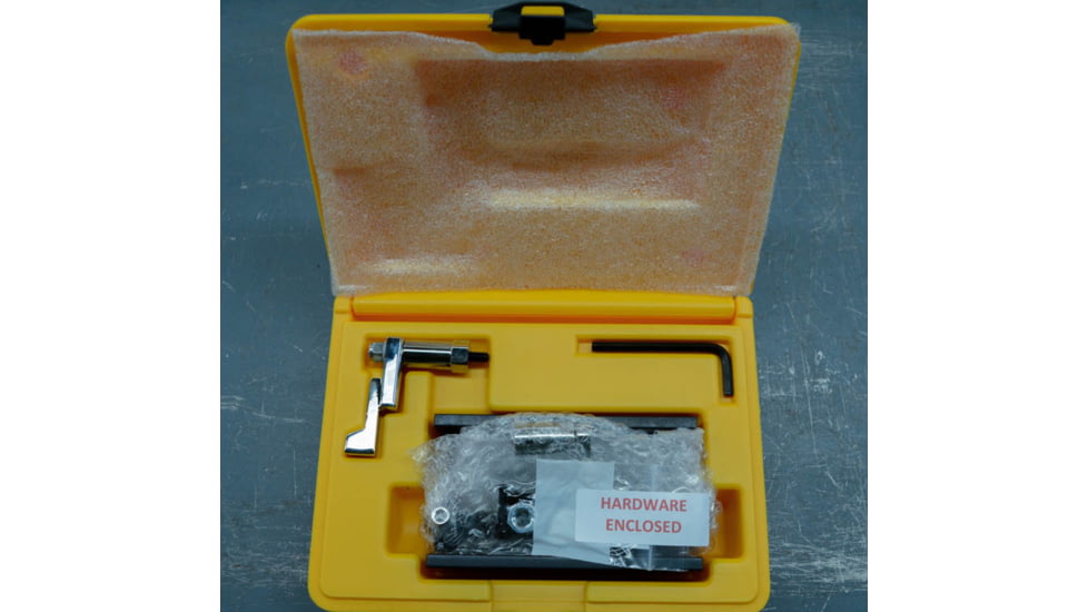 L.E. Wilson Case Trimmer Kit Box Only, Yellow, WSC-TK